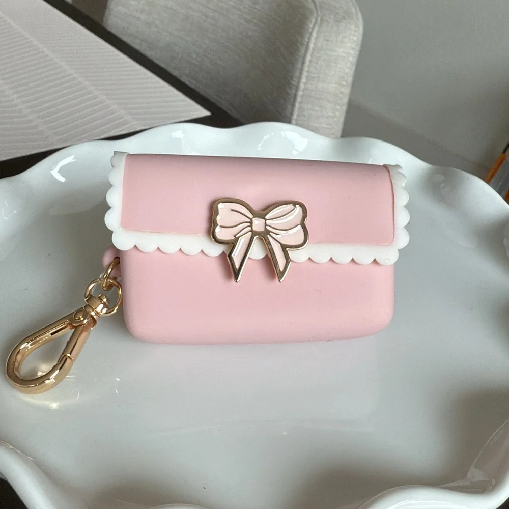Pink Bow Pocketbac hand Sanatizer Holder BNWT Bath and Body Works - Picture 3 of 3